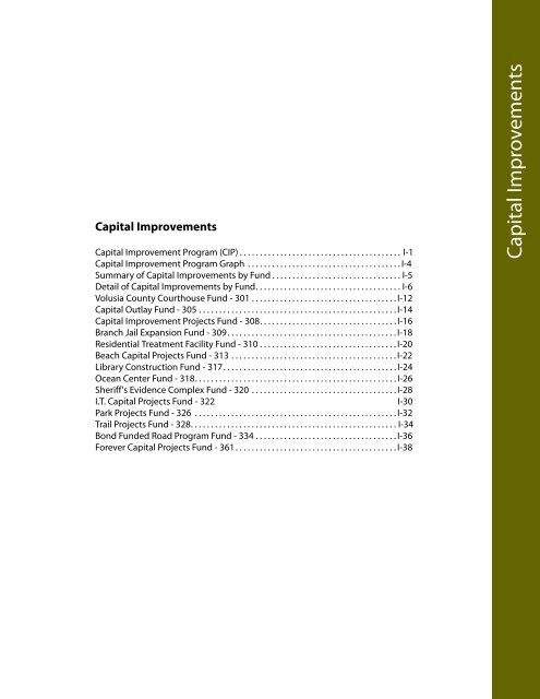 FY 2010-11 Adopted Budget - Volusia County Government