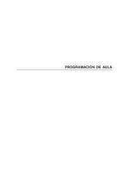 PROGRAMACIÃN DE AULA