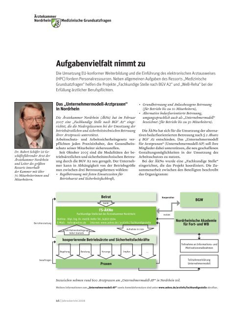 Jahresbericht 2008 - Ärztekammer Nordrhein