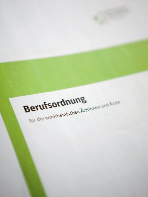 Jahresbericht 2008 - Ärztekammer Nordrhein