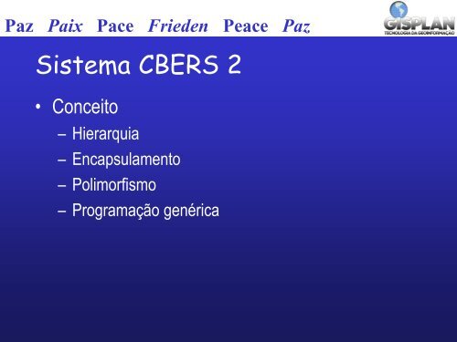 Novo Sistema de Processamento CBERS 1 e 2 - INPE-DGI