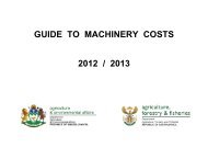 Machinery Guide Contents - Department of Agriculture and ...