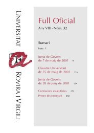 Full NÃºm. 32 - Web URV - Universitat Rovira i Virgili
