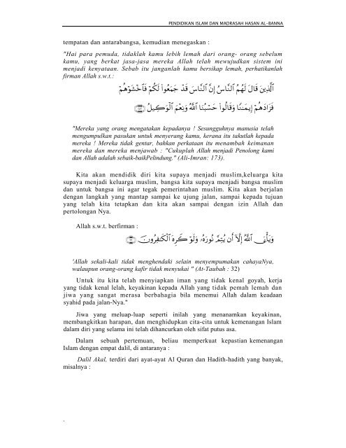 Madrasah Tarbiyah Hasan Al-Banna - Blog at UNY dot AC dot ID