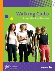Walking Clubs - Manitoba in motion