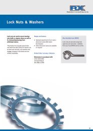 Lock Nuts & Washers - Eriks UK