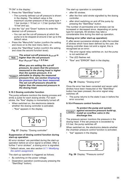 Grundfos Alldos DDI-209 User Manual - Industry Surplus Australia