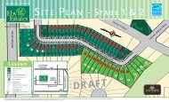 SITE PLAN - STAGE 1 & 2 - Reid's Heritage Homes