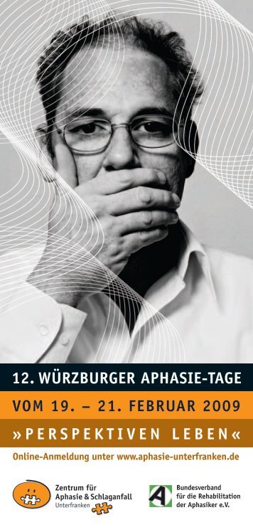 12. Würzburger AphAsie-TAge vom 19. – 21. FebruAr 2009 ...