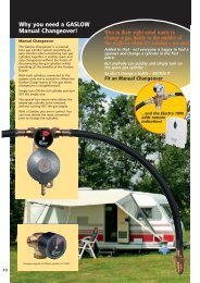 See also Gaslow's 'Twin' brochure pages - Motorcaravanning.co.uk