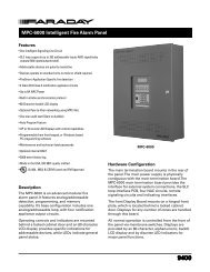 MPC-6000 Intelligent Fire Alarm Panel - Louisiana Fire Extinguisher ...