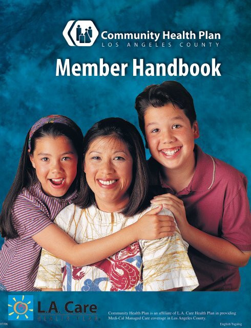 Member Handbook - Los Angeles County Department of Health ...