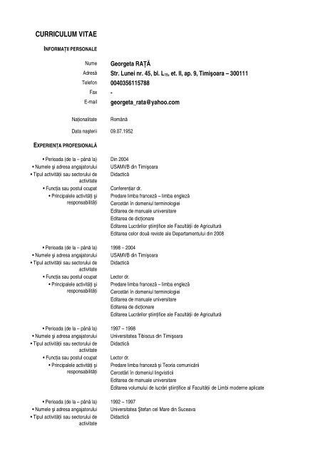 Georgeta RATA - CV in limba romana.pdf