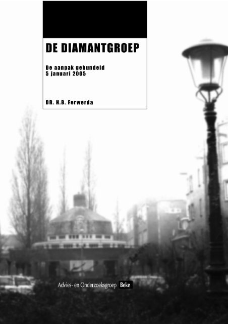 Plan van aanpak Diamantgroep - Veiligheid