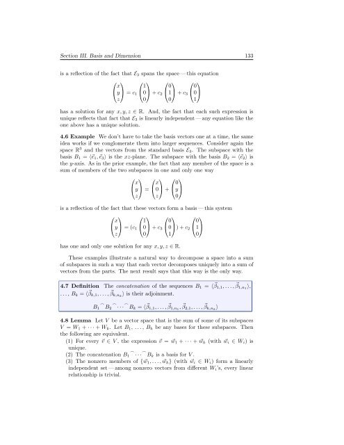 Linear Algebra