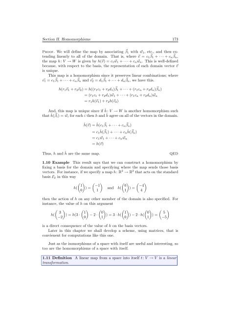 Linear Algebra