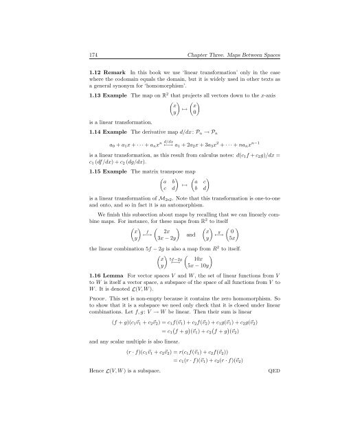 Linear Algebra