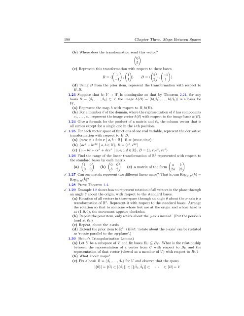 Linear Algebra