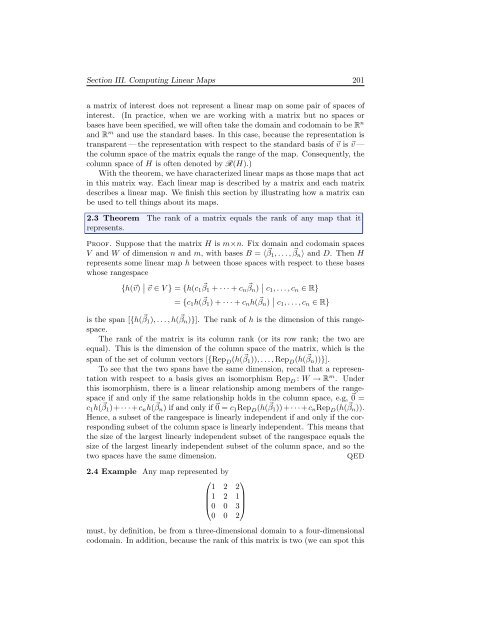 Linear Algebra