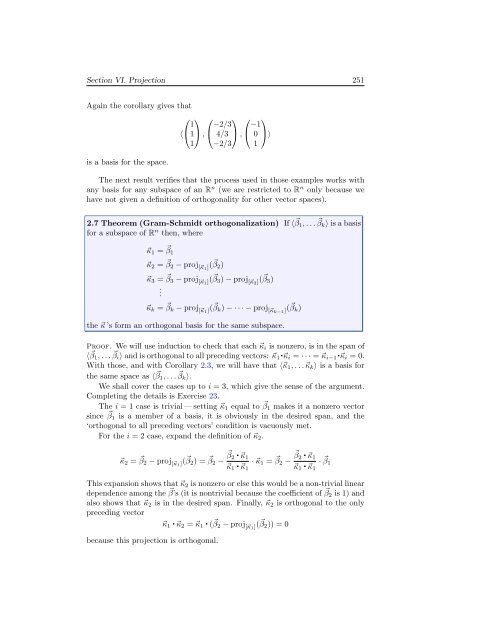 Linear Algebra