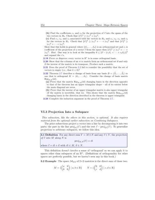 Linear Algebra