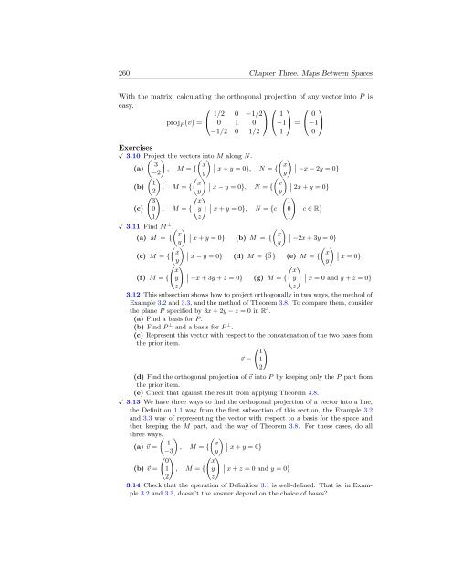 Linear Algebra