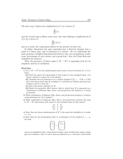 Linear Algebra