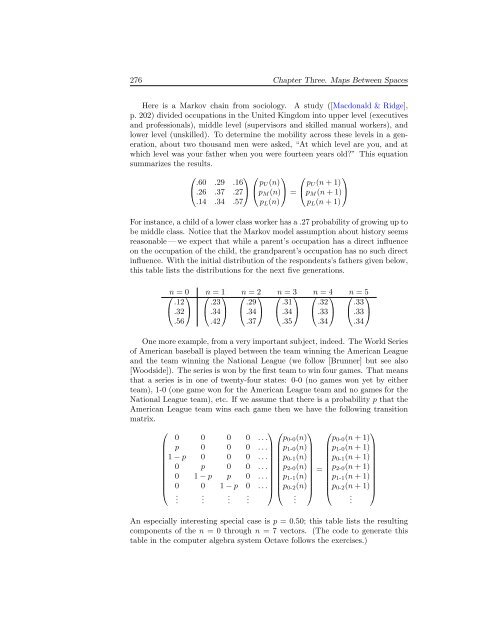 Linear Algebra