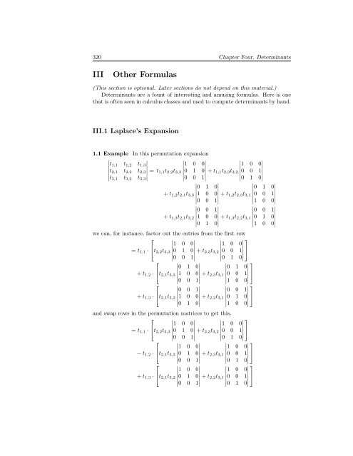 Linear Algebra