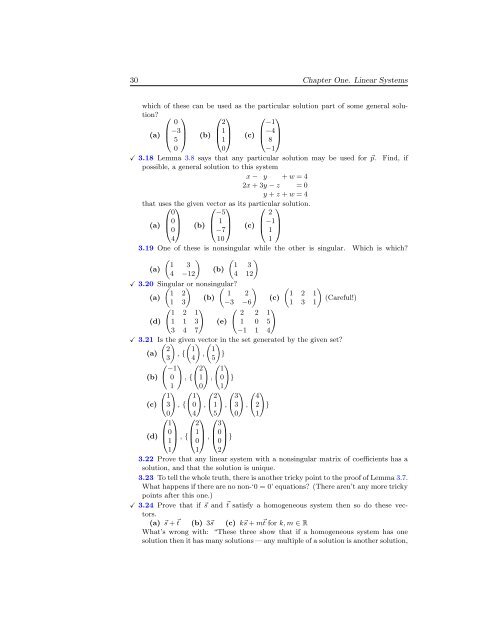 Linear Algebra