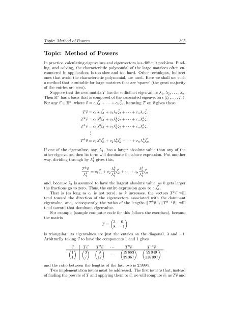 Linear Algebra