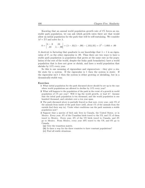 Linear Algebra