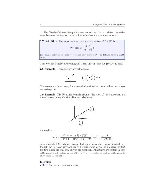 Linear Algebra