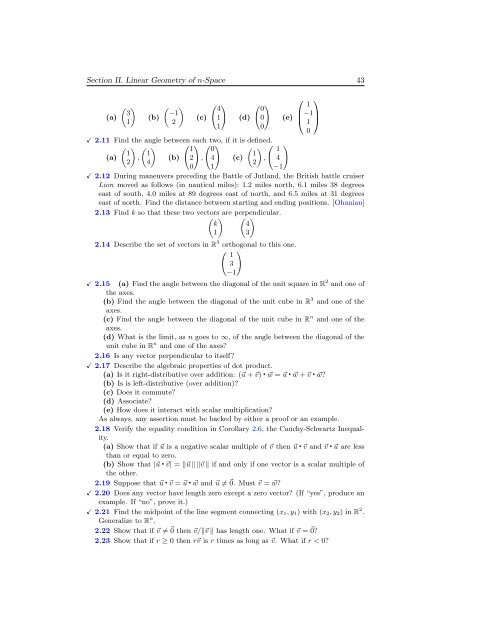 Linear Algebra