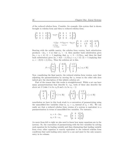 Linear Algebra