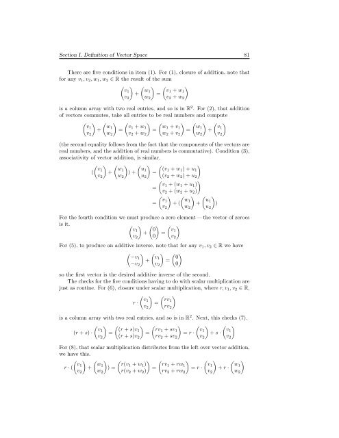 Linear Algebra