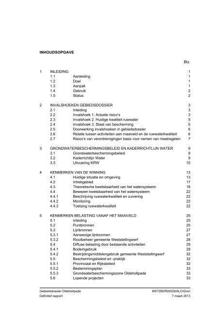 [93]Gebiedsdossier Oldeholtpade.pdf - Provincie FryslÃ¢n