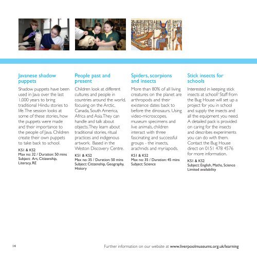 Education Live (pdf) - National Museums Liverpool
