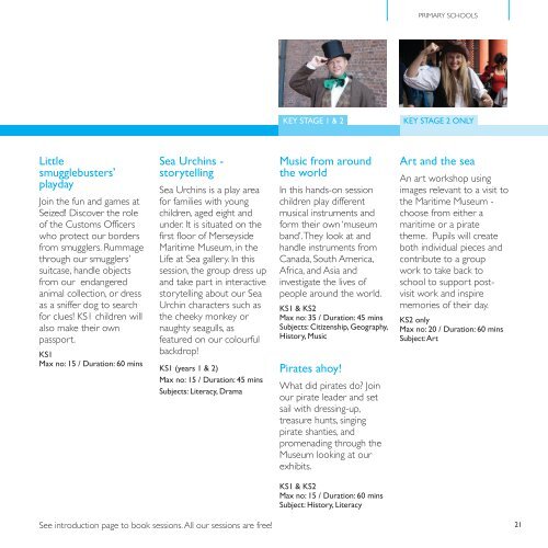 Education Live (pdf) - National Museums Liverpool