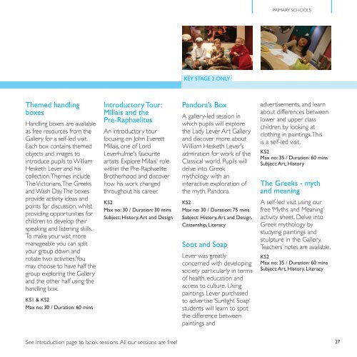 Education Live (pdf) - National Museums Liverpool