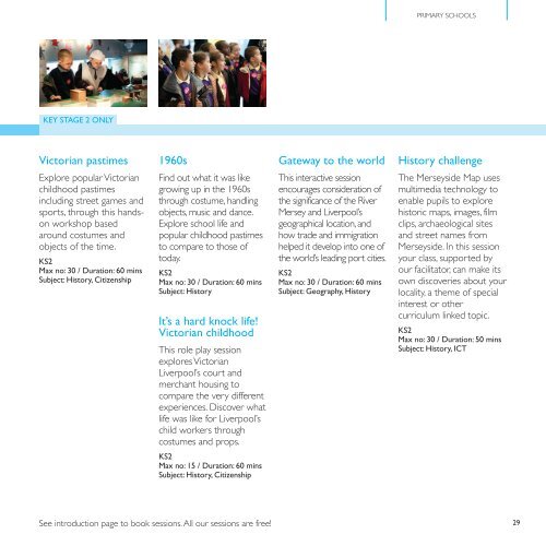 Education Live (pdf) - National Museums Liverpool