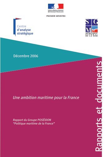 Une ambition maritime pour la France - Institut FranÃ§ais de la Mer