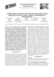 laboratories studies of degradation polymeric surge arrester and ...