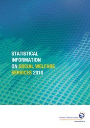 Statistical Information on Social Welfare Services 2010 - Welfare.ie