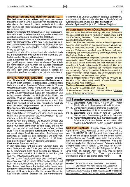 Ausgabe 40 (04.10.12) - Ortsgemeinde Kördorf