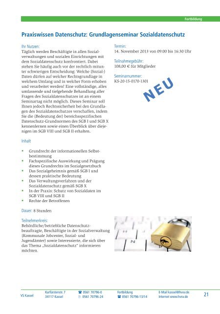 Info 2/2013 - Hessischer Verwaltungsschulverband