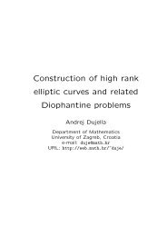 Construction of high rank elliptic curves and related Diophantine ...