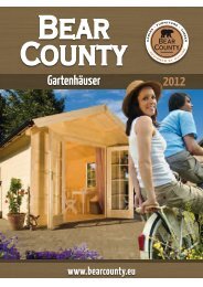 Bear County - Gartenhaus-Shop24