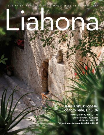 Liahona, april 2013 - The Church of Jesus Christ of Latter-day Saints