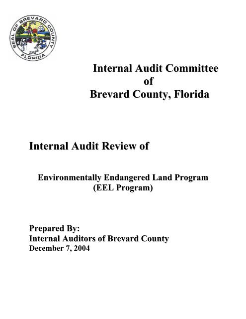 EEL Program 12-07-2004 - Brevard County